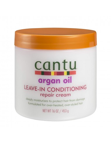Acondicionador Sin Aclarado Conditioning Repair Cream Argan Oil Leave-in Cantu 453ml