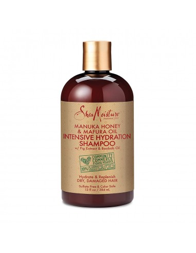 Champú Manuka Honey & Mafura Oil Intensive Hydration Shampoo Shea Moisture 384ml