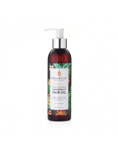 African Citrus Superfruit Hair Oil Flora And Curl 200ml