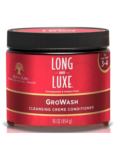 Champú  Hidratante Strengthening Shampoo Long & Luxe As I Am 355ml