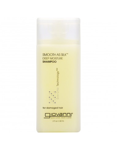 MINI Champú Giovanni Smooth As Silk, Deep Moisture Shampoo 60ml