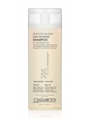 Champú Smooth As Silk, Deep Moisture Shampoo Giovanni 250ml