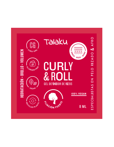 300 Muestras Gel Curly & Roll De Muestras Talaku 8ml
