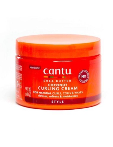 Crema De Peinado Coconut Curling Cream Cantu Shea Butter 340g