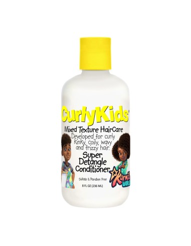 Acondicionador Con Aclarado Super Detangling Conditioner Curly Kids 240ml